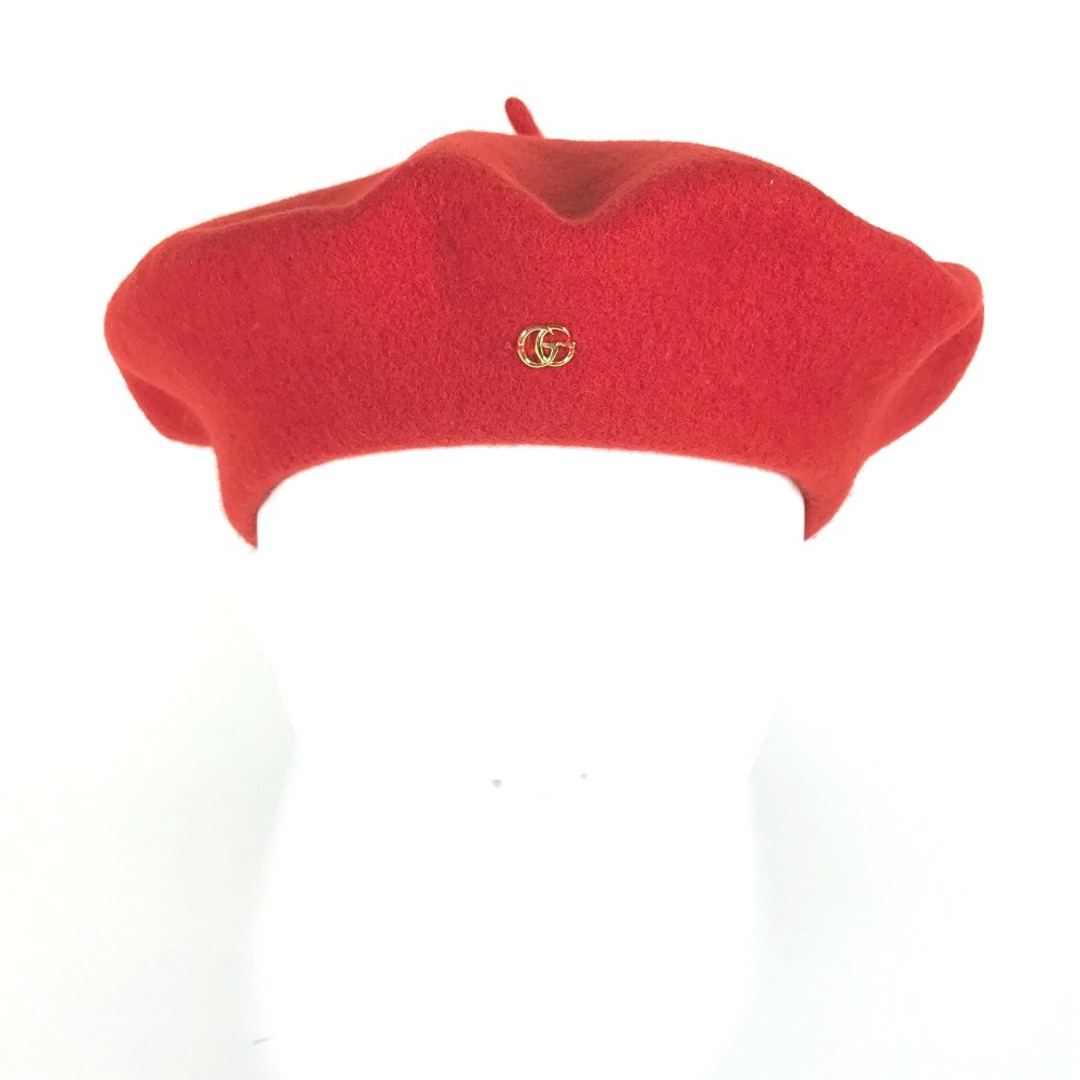 GUCCI - グッチ GUCCI GGロゴ 714343 帽子 ベレー帽 ウール GUCCI - グッチ GUCCI GGロゴ 714343 帽子 ベレー帽 ウール