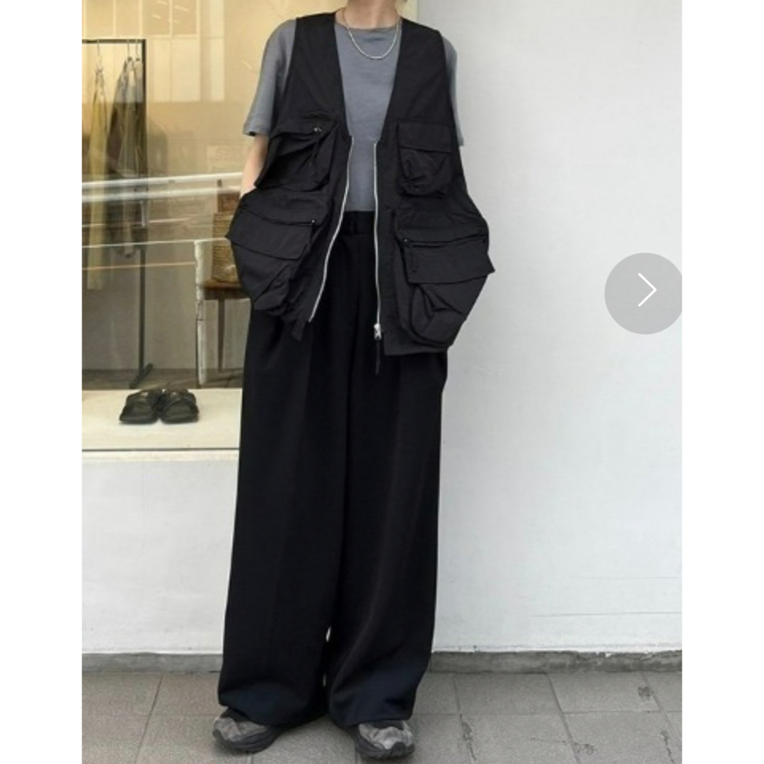 TODAYFUL Vneck Nylon Vest BLK (TODAYFUL - TODAYFUL ナイロン TODAYFUL Vneck Nylon Vest BLK (TODAYFUL - TODAYFUL ナイロン
