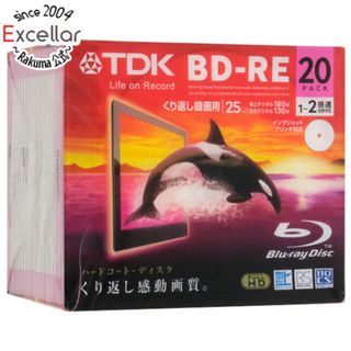 ティーディーケイ(TDK)の【新品訳あり(箱きず・やぶれ)】 TDK製　ブルーレイディスク BEV25PWA20A　20枚組(その他)