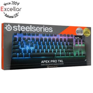 スティールシリーズ(SteelSeries)のSteelSeries　ゲーミングキーボード Apex Pro TKL 2023 JP　ブラック(PC周辺機器)