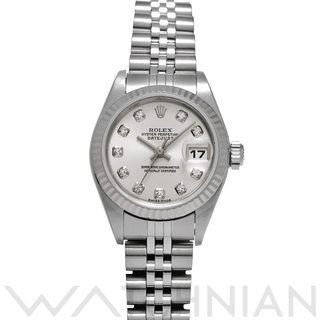 ロレックス(ROLEX)の中古 ロレックス ROLEX 79174G Y番(2002年頃製造) シルバー /ダイヤモンド レディース 腕時計(腕時計)