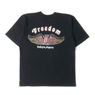 テンダーロイン(TENDERLOIN)のTENDERLOIN テンダーロイン Tシャツ サイズ:M ウイング グラフィック クルーネック 半袖Tシャツ ブラック 黒 トップス カットソー【メンズ】【中古】(Tシャツ/カットソー(半袖/袖なし))