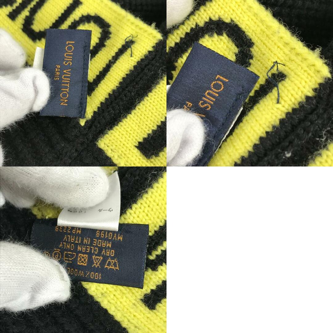 LOUIS VUITTON - ルイヴィトン LOUIS VUITTON スヌード ロゴ LOUIS VUITTON - ルイヴィトン LOUIS VUITTON スヌード ロゴ