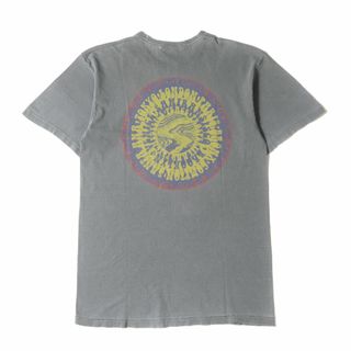 ステューシー(STUSSY)のSTUSSY ステューシー Tシャツ サイズ:M ピグメントダイ加工 グラフィック クルーネック 半袖Tシャツ ブラック 黒 トップス カットソー【メンズ】【中古】(Tシャツ/カットソー(半袖/袖なし))