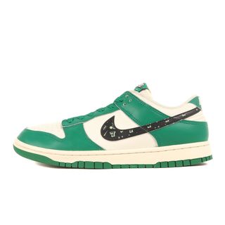 ナイキ(NIKE)のNIKE ナイキ サイズ:27.5cm DUNK LOW RETRO SE LOTTERY MALACHITE (DR9654-100) ダンク ロー レトロ ロッタリー ペールアイボリー ブラック マラカイト US9.5 ローカット スニーカー 靴【メンズ】(スニーカー)