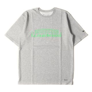 新品同様 F.C.Real Bristol エフシーレアルブリストル Tシャツ サイズ:S 59241 00s NIKE グラフィック プリント クルーネック 半袖Tシャツ グレー トップス カットソー【メンズ】【中古】(Tシャツ/カットソー(半袖/袖なし))