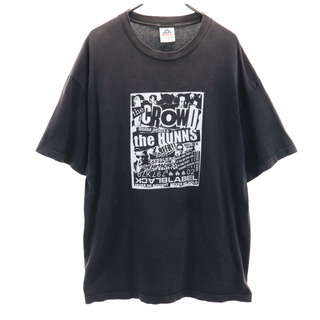 アルスタイルアパレルアンドアクティブウェアー プリント 半袖 Tシャツ XL ブラック ALSTYLE APPAREL&ACTIVEWEAR メンズ(Tシャツ/カットソー(半袖/袖なし))