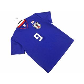 JFA オフィシャルグッズ サッカー日本代表ユニフォーム ９ 岡崎慎司 ユニフォーム sizeS/青 ■◆ メンズ(Tシャツ/カットソー(半袖/袖なし))