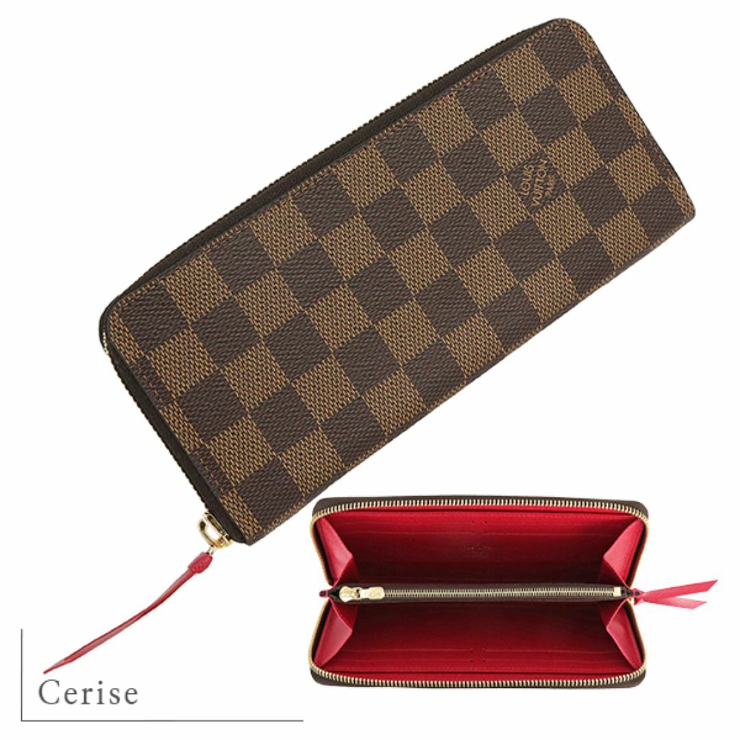 LOUIS VUITTON - ルイヴィトン ポルトフォイユクレマンス ダミエ LOUIS VUITTON - ルイヴィトン ポルトフォイユクレマンス ダミエ