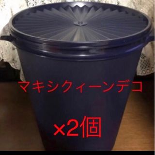 タッパーウェア(TupperwareBrands)のタッパーウェア　マキシクィーンデコレーター２個(容器)