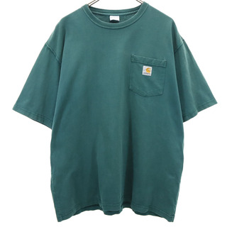 カーハート(carhartt)のカーハート 半袖 Tシャツ L グリーン Carhartt メンズ(Tシャツ/カットソー(半袖/袖なし))