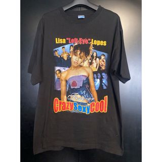 激レア 90'S TLC Lisa Left Eye Lopes Tシャツ L(Tシャツ/カットソー(半袖/袖なし))