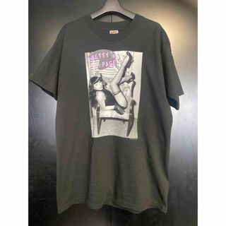 激レア90'S当時物 Betty page Tシャツ ヴィンテージ ベティペイジ(Tシャツ/カットソー(半袖/袖なし))