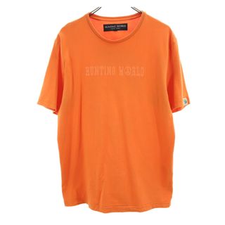 ハンティングワールド(HUNTING WORLD)のハンティングワールド 日本製 半袖 Tシャツ XL オレンジ系 HUNTING WORLD メンズ(Tシャツ/カットソー(半袖/袖なし))