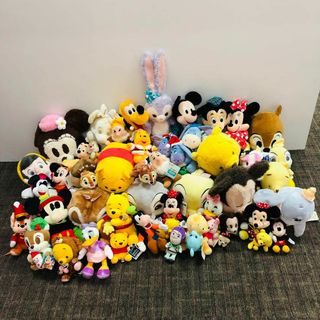 ディズニー(Disney)のディズニー Disney ぬいぐるみ キャラクター まとめ売り箱パンパン！大量(ぬいぐるみ)