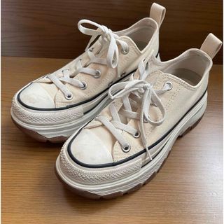 CONVERSE - コンバース厚底トラックウェーブ　23cm