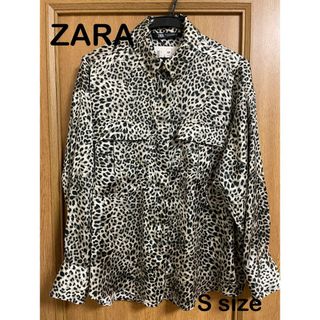 ザラ(ZARA)の新品◎ZARA アニマル柄　長袖シャツ(シャツ/ブラウス(長袖/七分))