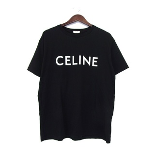 celine - セリーヌ CELINE ■ 【 2X68167Q 】 ルーズ フィット ロゴ 半袖 Tシャツ w19296