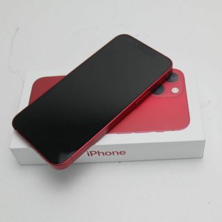 アイフォーン(iPhone)の新品 SIMフリー iPhone13 mini 128GB レッド M111(スマートフォン本体)