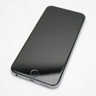 アイフォーン(iPhone)の超美品 au iPhone6 64GB スペースグレイ 白ロム M111(スマートフォン本体)