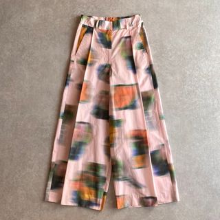 DRIES VAN NOTEN - DRIES VAV NOTEN デジタルプリント ワイドパンツ 22SS完売品