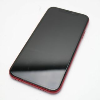 アイフォーン(iPhone)のSIMフリー iPhoneXR 64GB レッド RED 白ロム M111(スマートフォン本体)