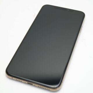 アイフォーン(iPhone)の新品同様 SIMフリー iPhoneXS MAX 512GB ゴールド 本体 M111(スマートフォン本体)