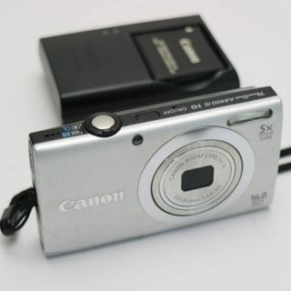 キヤノン(Canon)の超美品 PowerShot A2400 IS シルバー M111(コンパクトデジタルカメラ)