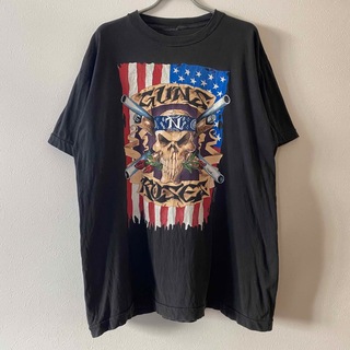 ヴィンテージ(VINTAGE)のGuns N Roses Tour Tee XL ガンズアンドローゼズ Tシャツ(Tシャツ/カットソー(半袖/袖なし))