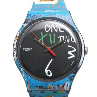 スウォッチ(swatch)のスウォッチ 腕時計 SUOZ356 イシュタル　バイ・ジャン・ミシェル・バスキア(腕時計(アナログ))