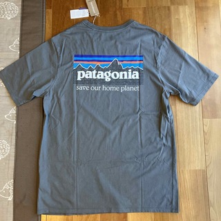 パタゴニア(patagonia)のパタゴニア　patagonia Tシャツ　グレー　M 新品(Tシャツ/カットソー(半袖/袖なし))