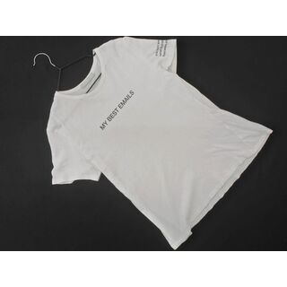 ザラ(ZARA)のZARA ザラ Tシャツ sizeS/白 ■◆ レディース(Tシャツ(半袖/袖なし))
