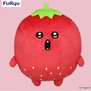 チイカワ(ちいかわ)の【新品未開封】いちごコロッケBIGぬいぐるみ　ナガノキャラクターズ　オンクレ(キャラクターグッズ)