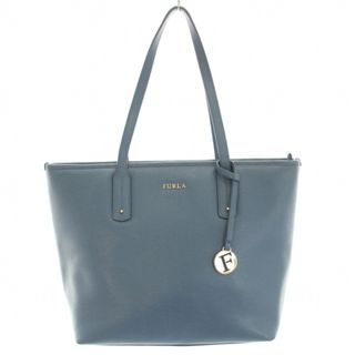 フルラ(Furla)のフルラ トートバッグ ハンドバッグ デイジー レザー ロゴ 青 ブルー(ハンドバッグ)