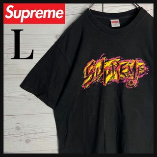 シュプリーム(Supreme)の【超人気モデルL】シュプリーム ビッグロゴ 奇抜 入手困難 即完売 希少Tシャツ(Tシャツ/カットソー(半袖/袖なし))