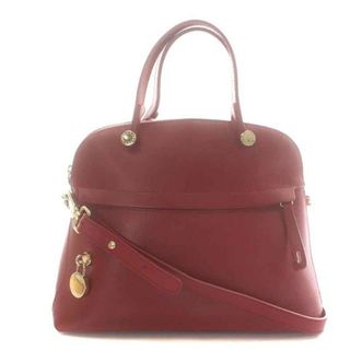 フルラ(Furla)のフルラ PIPER ショルダーバッグ ハンドバッグ 2WAY レザー 赤(ショルダーバッグ)