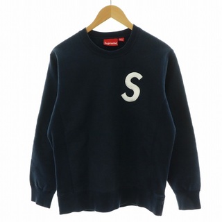 シュプリーム(Supreme)のSUPREME S Logo Crewneck Sweatshirt S 紺(その他)