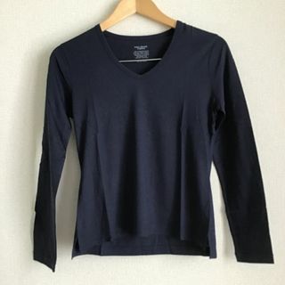 アズールバイマウジー(AZUL by moussy)のアズールバイマウジー Vネック 長袖シャツ レディース Sサイズ 新品 未使用(Tシャツ(長袖/七分))