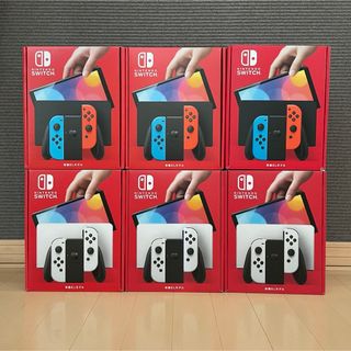 ニンテンドースイッチ(Nintendo Switch)のNintendo Switch有機elモデル6台(家庭用ゲーム機本体)