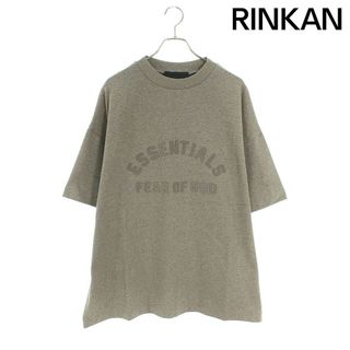 フォグ  ESSENTIALS S/S TEE / HEATHER GRAY ロゴヘザーグレーTシャツ メンズ L