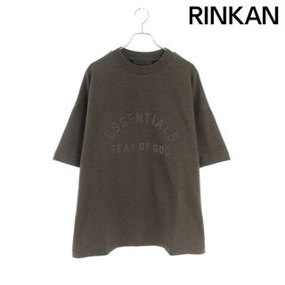 フィアオブゴッド(FEAR OF GOD)のフォグ  ESSENTIALS S/S TEE / HEATHER WOOD ロゴヘザーウッドTシャツ メンズ M(Tシャツ/カットソー(半袖/袖なし))