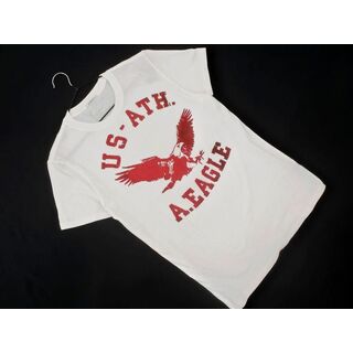 American Eagle - 新品 アメリカンイーグル プリント Tシャツ sizeS/白 ■◆ メンズ