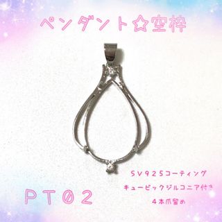 【PT02】ペンダントトップ☆ネックレストップ☆空枠(各種パーツ)