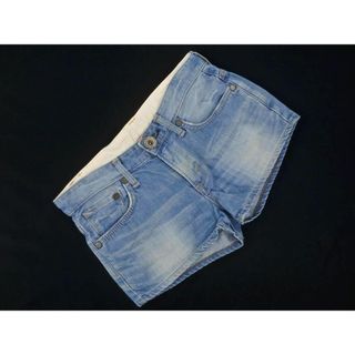 エドウィン(EDWIN)のEDWIN エドウィン 53810 503 USED加工 ショート デニムパンツ sizeS/ブルー ■◆ レディース(デニム/ジーンズ)