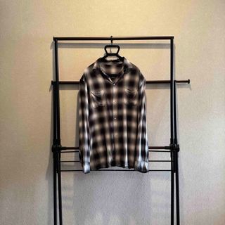 celine - vintage  rayon  shirt  60's  レーヨン  オンブレ