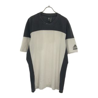 アディダス(adidas)のアディダス 半袖 Tシャツ ホワイト×ブラック adidas メンズ(Tシャツ/カットソー(半袖/袖なし))