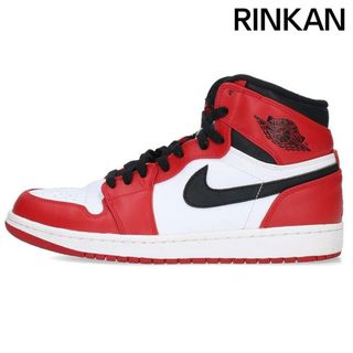 ナイキ(NIKE)のナイキ  AIR JORDAN 1 RETRO HIGH CHICAGO 332550-163 エアジョーダン1レトロハイシカゴスニーカー メンズ 27cm(スニーカー)