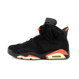 ナイキ(NIKE)のナイキ NIKE ■ 【 AIR JORDAN 6 RETRO OG BLACK INFRARED 384664 060 】 エア ジョーダン 6 レトロ インフラレッド スニーカー　f22227(スニーカー)