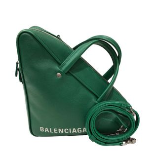 Balenciaga - 　バレンシアガ BALENCIAGA トライアングルダッフルショルダーバッグ 476975 カーフ レディース ショルダーバッグ