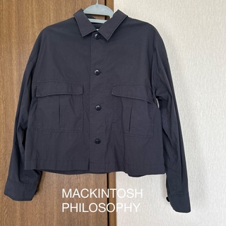 MACKINTOSH PHILOSOPHY - マッキントッシュ フィロソフィー　ネイビーシャツ